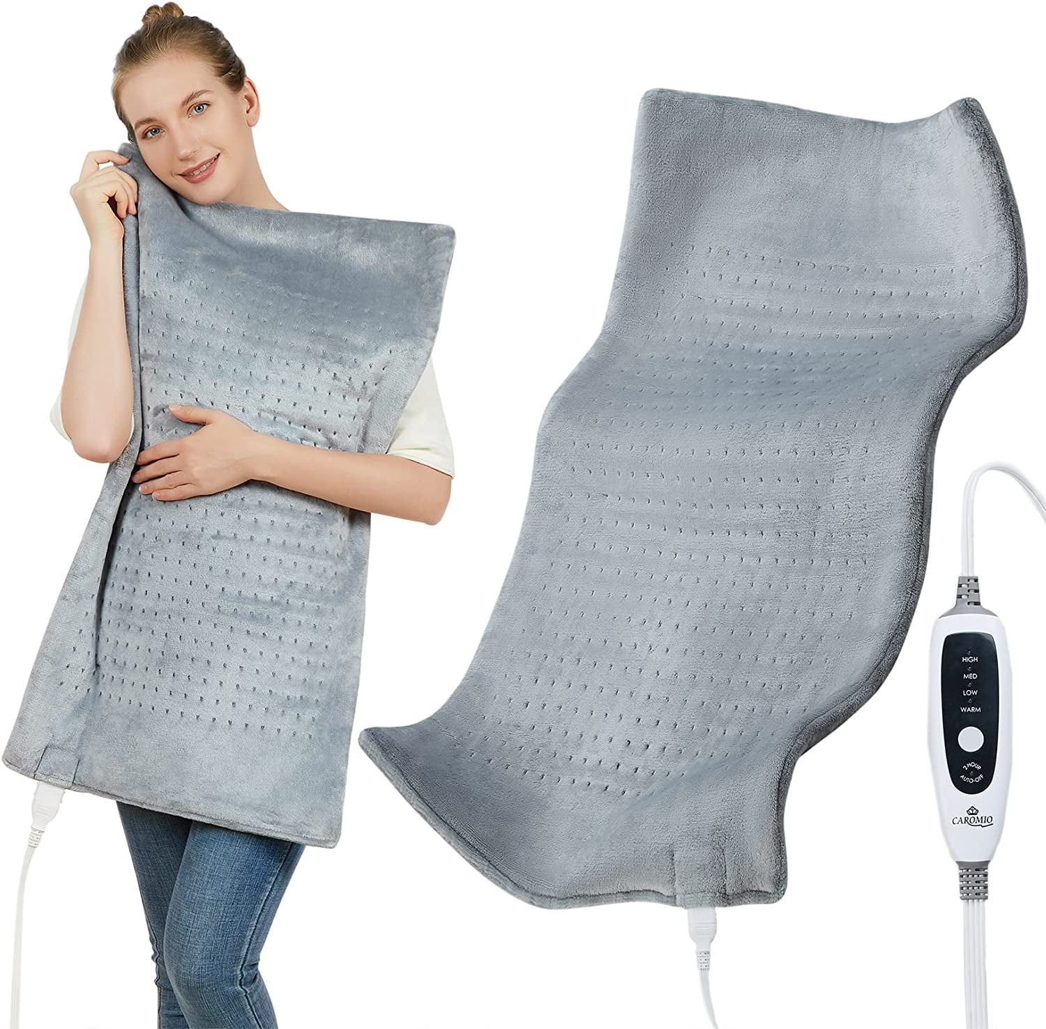 Heating Pad for Back Pain Cramps Relief, Extra Large Electric Heating
