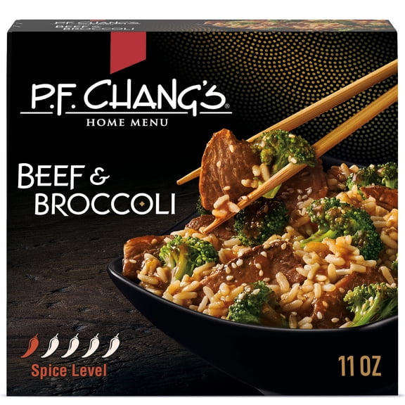 P.F. Chang's Home Menu Beef and Broccoli Bowl, Frozen Meal, 11 oz.