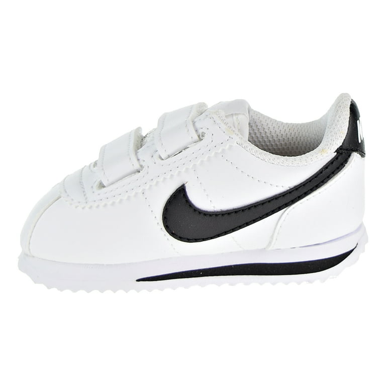 Alegre Aniquilar Reducción Nike Cortez Basic SL Toddler's Shoes White/Black 904769-102 - Walmart.com