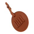 thumbnail image 4 of Sac de rangement portable en cuir PU pour tees de golf, pour golfeurs, hommes et femmes, marron, 4 of 4