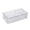 03_Clear【Storage Box x1】, variant on Clear Drawer Organizer Bins, Stackable PET Plastic Storage Boxes with Dividers, Vanity Desk Dr Er Bathroom Kitchen Organization, xs, by IHXORA