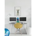 thumbnail image 5 of Marmont Hill Flower Crowned Llama Framed Wall Art, 5 of 6