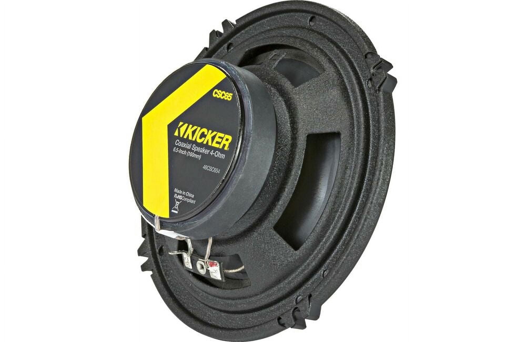 Kicker CS Series Front Door Speaker Replacement Package Fits 2006-2011 Honda Civic Hybrid, Civic