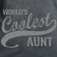 thumbnail image 3 of CafePress - World's Coolest Aunt Women's Dark T Shirt - Women's Traditional Fit Dark T-Shirt, 3 of 4