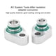 thumbnail image 5 of Speravity Kit de 2 piezas de bloqueo de CA trasero para coche, reemplazo de reparación de compresor de aire acondicionado Interior automotriz para Vehículos, repuestos y accesorios Mis Speravity VI018038-00B, 5 of 6