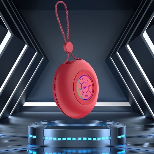 Bluetooth Speaker, Cloth Mini Stereo Outdoor Speaker, Plug-In Design, Stylish External Light, Long Battery Life, Device Interconnection, Multi-Playback Modes, Portable Wireless Speaker
