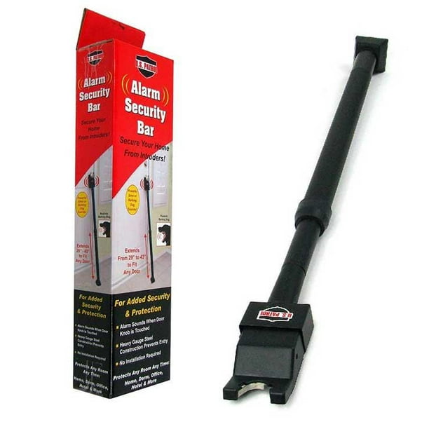 Jobar U.s. Patrol Alarm Security Bar Extends From 29 To 43 Walmart