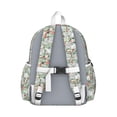 thumbnail image 3 of Maltese Dog and Flower Floral Backpack for School,Cute School Bag,Schoolbag with Adjustable Shoulder Straps & Padded Back,13.4"x11"x4.7", 3 of 6