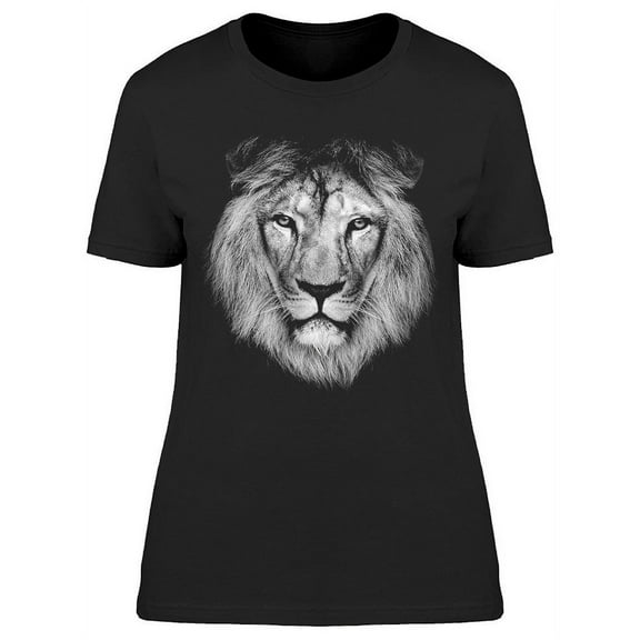 Beautiful Lion T-Shirt Women -Image by Shutterstock, Female Small