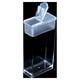 thumbnail image 4 of Caja de almacenamiento de diamante de plástico transparente con mango 64 Irfora Paquete de 112, 4 of 7
