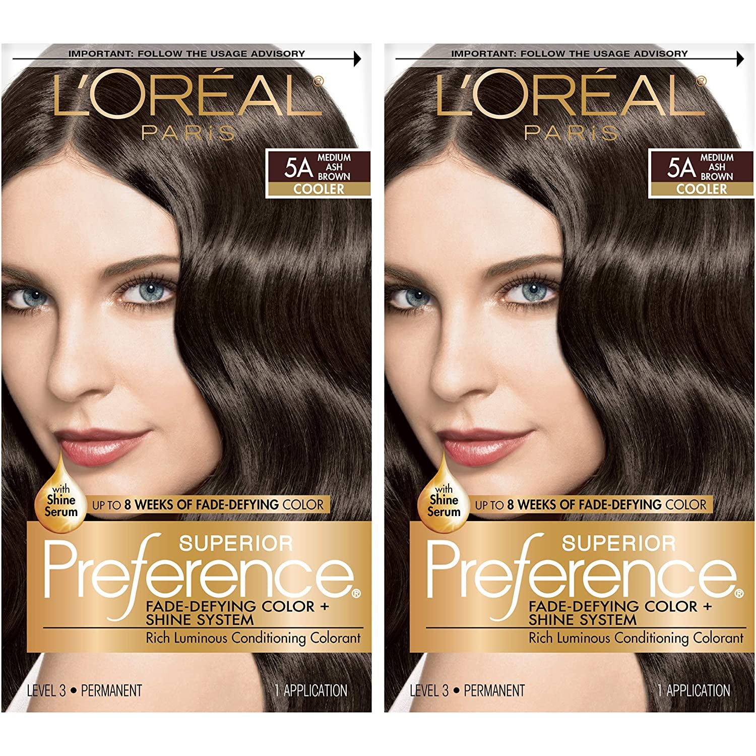 L'Oréal Paris Superior Preference Permanent Hair Color, 1.0