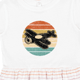 thumbnail image 4 of Inktastic Vintage Airplane Retro Sunset Girls Toddler Dress, 4 of 5