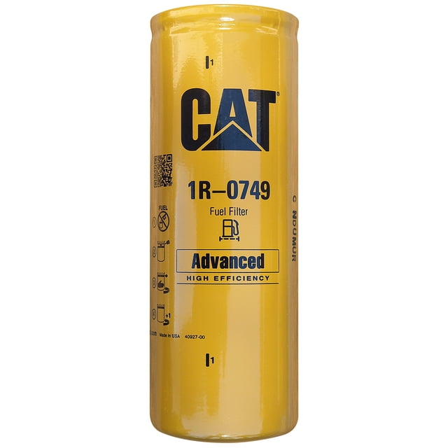 Filtro de combustible Caterpillar 1R-0749 Advanced High Efficiency