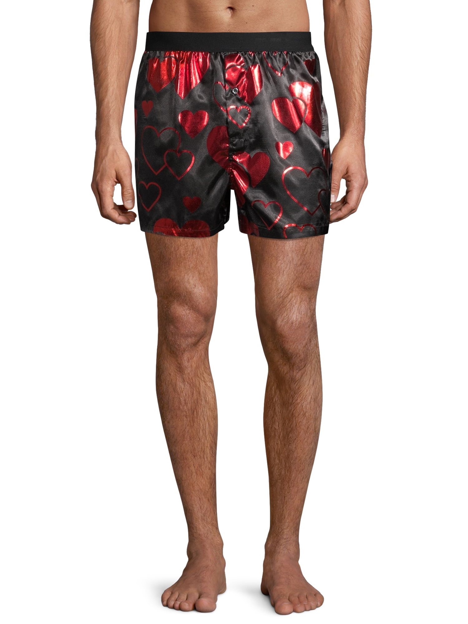 satin boxers walmart