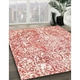 thumbnail image 2 of Ahgly Company Indoor Rectangle Abstract Tomato Red Abstract Area Rugs, 4' x 6', 2 of 6