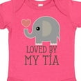 thumbnail image 4 of Inktastic Tia Loves Me Baby Elephant Boys or Girls Baby Bodysuit, 4 of 5