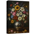 thumbnail image 6 of Canvas Print Still Life Floral Wall Art Vintage Botanical Decorative for Living Room Bedroom - 12"x18", 6 of 8