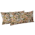 thumbnail image 2 of VargottamIndoor/OutdoorPolyester FabricLumbarPillowCover,All-Weather Waterproof Rectangular Cushion Case for Patio Furniture,12" x 18"Set of 2 -Tropical-41, 2 of 6