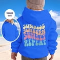 thumbnail image 2 of Girls Hoodies Size 10-12 Graphic Prints Long Sleeves Pullover Tops Comfy Plus Size Sweatshirts for Girls , Sizes 7-16, 2 of 6