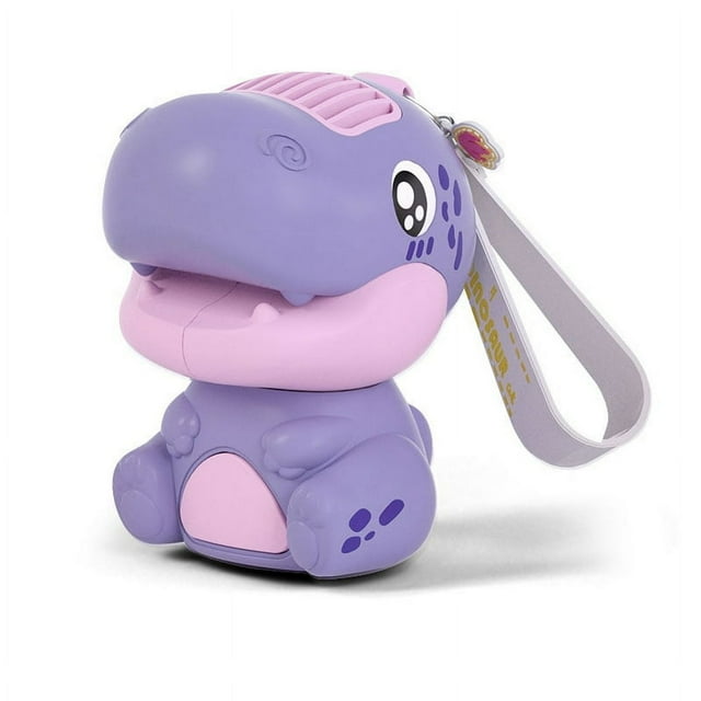 Handheld Small Fan Mini Portable Student Dormitory Dinosaurs Charging Model Dinosaurs USB Bladeless Fan Carry On Model To Send Boyfriend And Girlfriend Birthday Gift(5 Pcs)