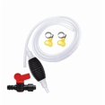 thumbnail image 4 of Manual Liquid Siphon Pump Kit Hand Operated Transfer Tool 1.5M Hose with Shut Off Valve for Water Oil Fuel Marine Automotive Use, 4 of 4