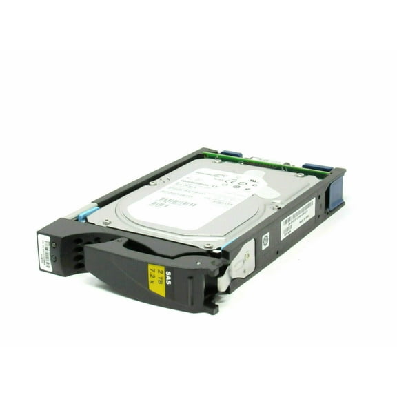 EMC 005049277 VX-VS07-020 VNX5500 - 2TB 7.2K 6 Gbps 3.5" SAS Hard Drive w/ Tray (Non-retail Packaging)