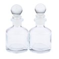 thumbnail image 1 of 2 botellas de vidrio para aromaterapia vacías con tapón transparente, redondas, 50 ml 50ml jinwen Botellas de difusor vacías, 1 of 8