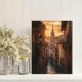 thumbnail image 2 of Mountain View Cityscape Canvas Wall Art/Painting， Suitable for Living Room， Bedroom， Office， Dining Room， and Hallway Decoration., 2 of 8