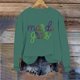thumbnail image 5 of Mujeres de Manga Larga Tops Navidad Informal Impreso Cuello Tripulado Sudadera Invierno Acogedor, Mujeres de Manga Larga Navidad Tops, 5 of 6