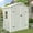 Beige, variant on MRUAKA Outdoor Storage Shed 5x3 FT, Resin Garden Shed for Bike, Tool, Plastic Outside Sheds & Outdoor Storage Storage Box with Lockable Door for Backyard, Patio, Lawn, Sandstone