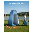 thumbnail image 2 of Portable Shower Tent Camping Privacy Tent Changing Room UPF 50+ Water Resistant, 2 of 9