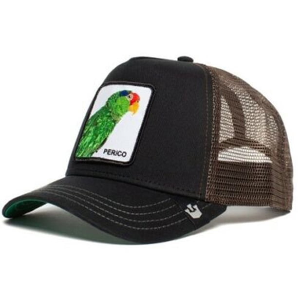 Marca plata FOX WOLF malla gorra de verano gorra de béisbol Anime tucán pantera Trucker sombrero tiburón Grizzly papá sombrero red Snapback Gao Jiahui unisex