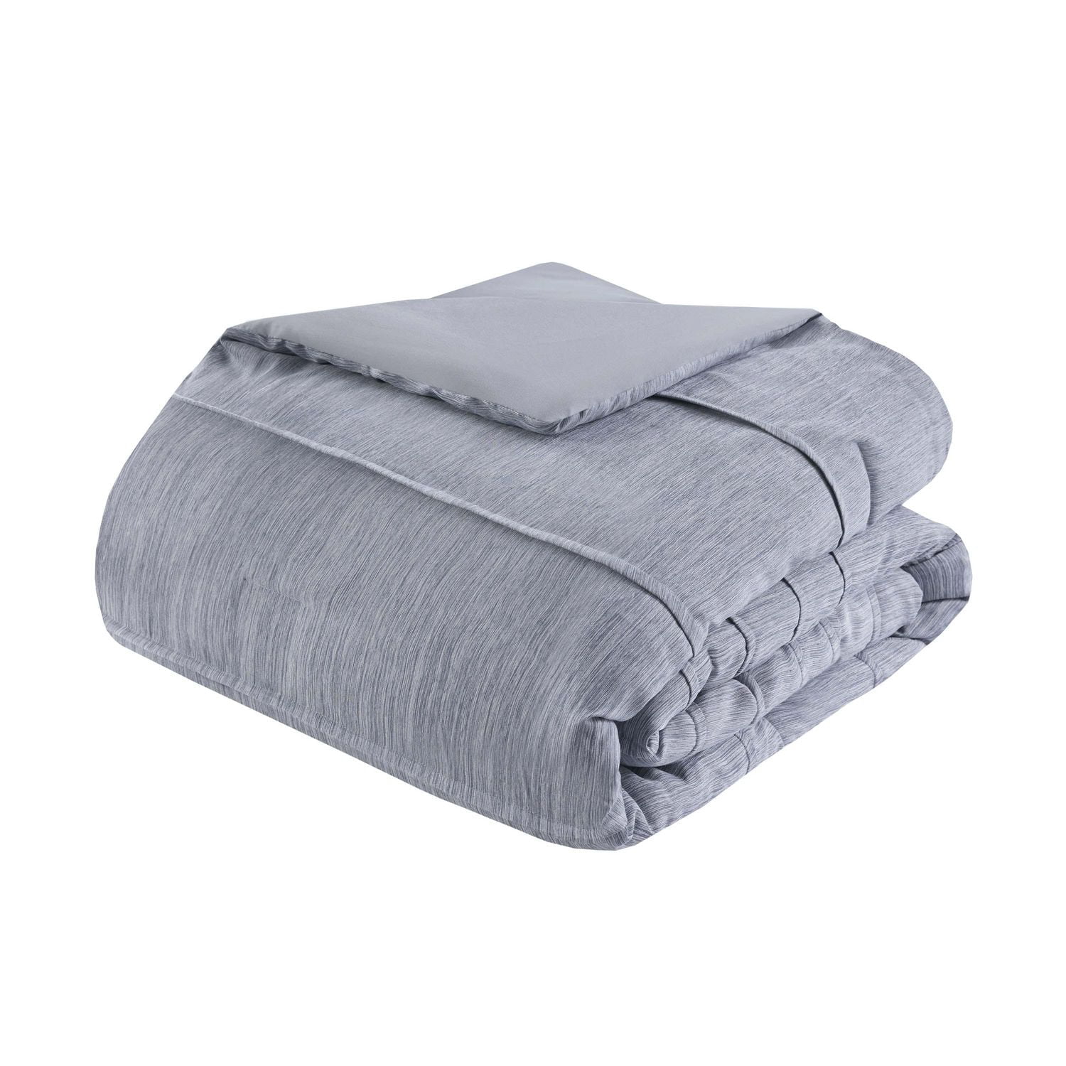 Beautyrest Maddox 3 Piece Striped Seersucker Oversized Comforter Set