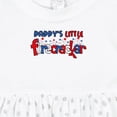 thumbnail image 4 of Inktastic Daddy's Little Firecracker Girls Baby Dress, 4 of 5
