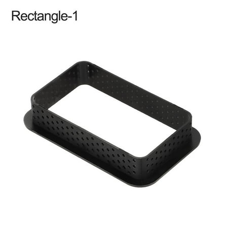 

DIY Tart Decorating Oval-Shape Baking Tool Heart-shaped Mousse Mould Multiple Shapes Cake Mold Ring Mold RECTANGLE 1