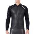 thumbnail image 1 of Trajes De Neopreno Traje De Buceo Dividido Manga Larga Pantalones Largos Traje De Baño Mantener El Calentamiento Deportes Transpirables Pieles De Buceo Reemplazo Para DiveSail Men/Negro【M】 Methold OD003284-02, 1 of 7