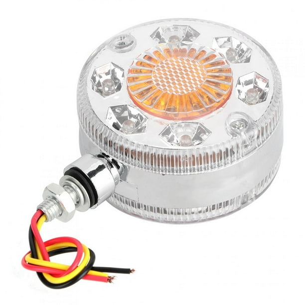 Luz LED roja y amarilla para espejo de posición lateral, para camión, remolque, camión LKW 24V