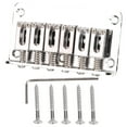 thumbnail image 1 of Puente de guitarra para niños Bling Bling Estructura estándar de metal duradero 78 mm Plata, 1 of 12