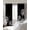Black, variant on Dandelion Blackout Curtains for Bedroom/Living Room, Thermal Insulated Kitchen Curtains, Black White Modern Country Rustic Plants Grommet Darkening Window Treatment Drapes 42"x84"x2