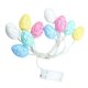 thumbnail image 1 of Guirnalda de huevos de Pascua, lámpara con batería, cable de cobre LED resistente al agua para césped, dormitorio, fiesta, jardín interior y exterior grieta 15 m 10LED Sunnimix Luces de cortina, 1 of 8