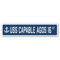 thumbnail image 1 of SignMission SSN-Capable Agos Capable Agos 16 Panneau de Rue 16 4 x 18 Po - USS, 1 of 1