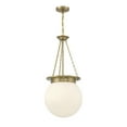 thumbnail image 5 of Warm Brass Three Light Pendant from the Manor Collection, 5 of 6