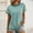 Green, variant on New Summer Arrivals Olyvenn Womens Color Block Oversized Tops Trendy Casual Summer Textured Ribbed Knit T Shirts Loose Fit Short Sleeve Tshirts Pink S