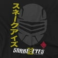 thumbnail image 2 of Gi Joe: Snake Eyes T-Shirt Snake Eyes Kanji Unisex Graphic Tee For Men & Women, 2 of 7