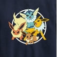 thumbnail image 3 of Pokémon - Eevee Group - Youth Crewneck Fleece Sweatshirt, 3 of 5