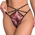 thumbnail image 2 of Beautiful Roses Colorful Open Type Women's Panties Crotch Opening G-strings Thongs Lingeries Underwear, 2 of 7