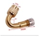 thumbnail image 1 of Paquete de 3 extensores de vástago de válvula de metal de 45 grados, 90 grados, 135 grados, extensiones de vástago de válvula universales, latón puro, 1 of 5