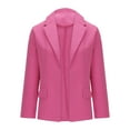 thumbnail image 6 of Deals of The Day Clearance Miqool Womens Bussiness Casual Blazers Lightweight Open Front Cardigan Long Sleeve Lapel Work Office Blazer Suit Jackets with Pockets, S-XXXL, 6 of 7