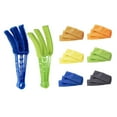 thumbnail image 1 of Window Blind Cleaner Duster Brush Air Conditioning Cleaner Shutter Home Tool 2 Clamp And 8 Sleeves, 1 of 4