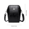 thumbnail image 3 of Bolso de cuero fósforo impermeable para mujer FLhrweasw con billetera y monedas, 3 of 5